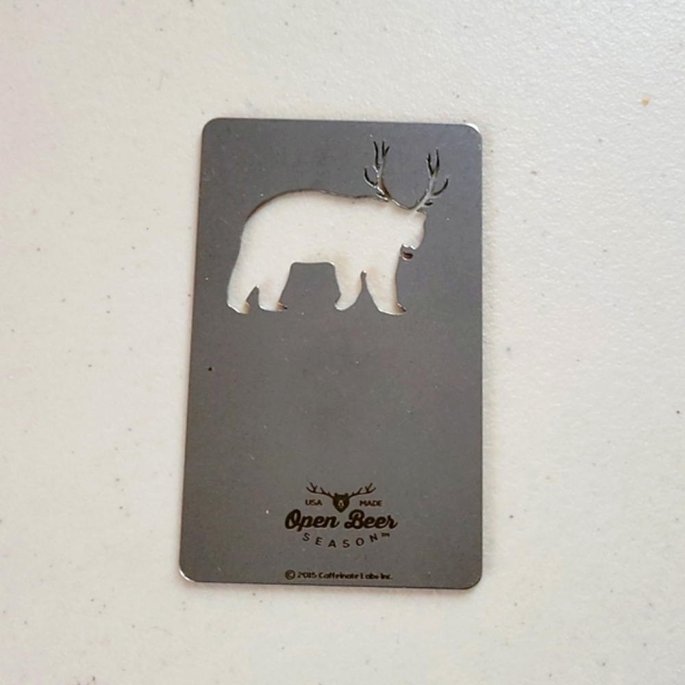 Open Bear Season Beer Opener